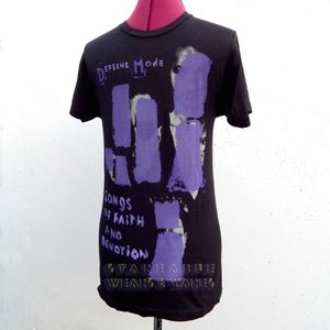 Depeche Mode Faith & Devotion T-shirt, XS new wave
